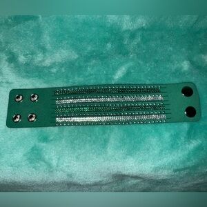 NWOT Leather Multi-Strap Bracelet.